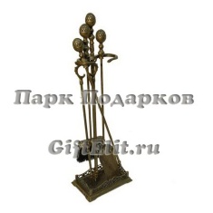 Каминный набор итальянский &quot;Венечиано&quot; (античная латунь)