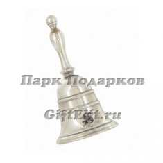 Колокольчик с логотипом &quot;Stilars&quot; (состаренное серебро)