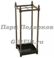 Подставка для зонтов &quot;Соло mini&quot; h58х22х22см (латунь, антик) Италия