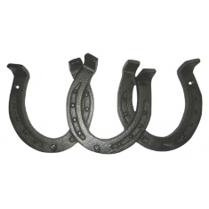 Вешалка настенная &quot;3 Подковы&quot; 36x18.5см (чугун)