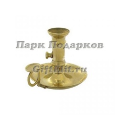 Подсвечник итальянский &quot;Ночной&quot; на 1 свечу (золото)