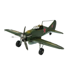 Модель самолета Bell P-39 Airacobra (Аэрокобра США 1939г) 32x24 см